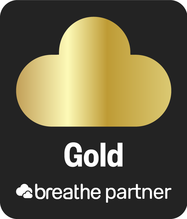 gold Proud to partner with Breathe HR